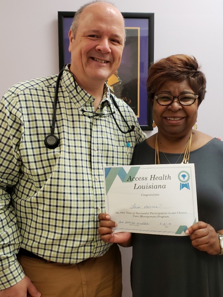 Dr. Guillot CCM Award Access Health Louisiana