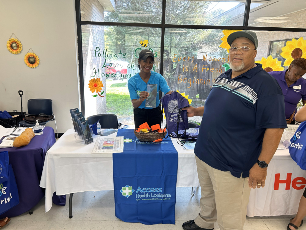 REACHING THE COMMUNITY AT THE WASHINGTON PARISH COUNCIL ON AGING